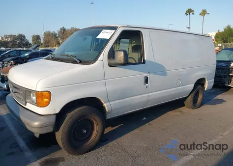 2007 Ford E-250 Commercial/Recreational из США, поврежденный, VIN 1FTNE24W57DA34438